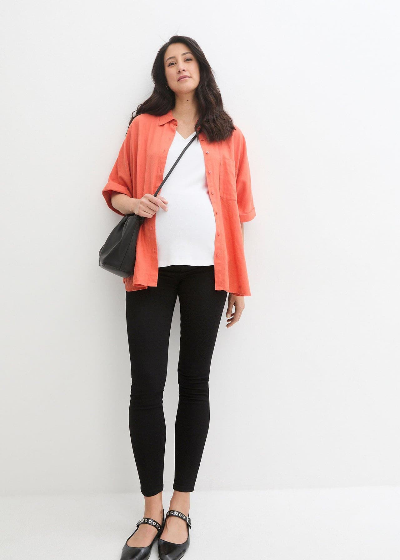 Stretchiga mammajeggings, Skinny