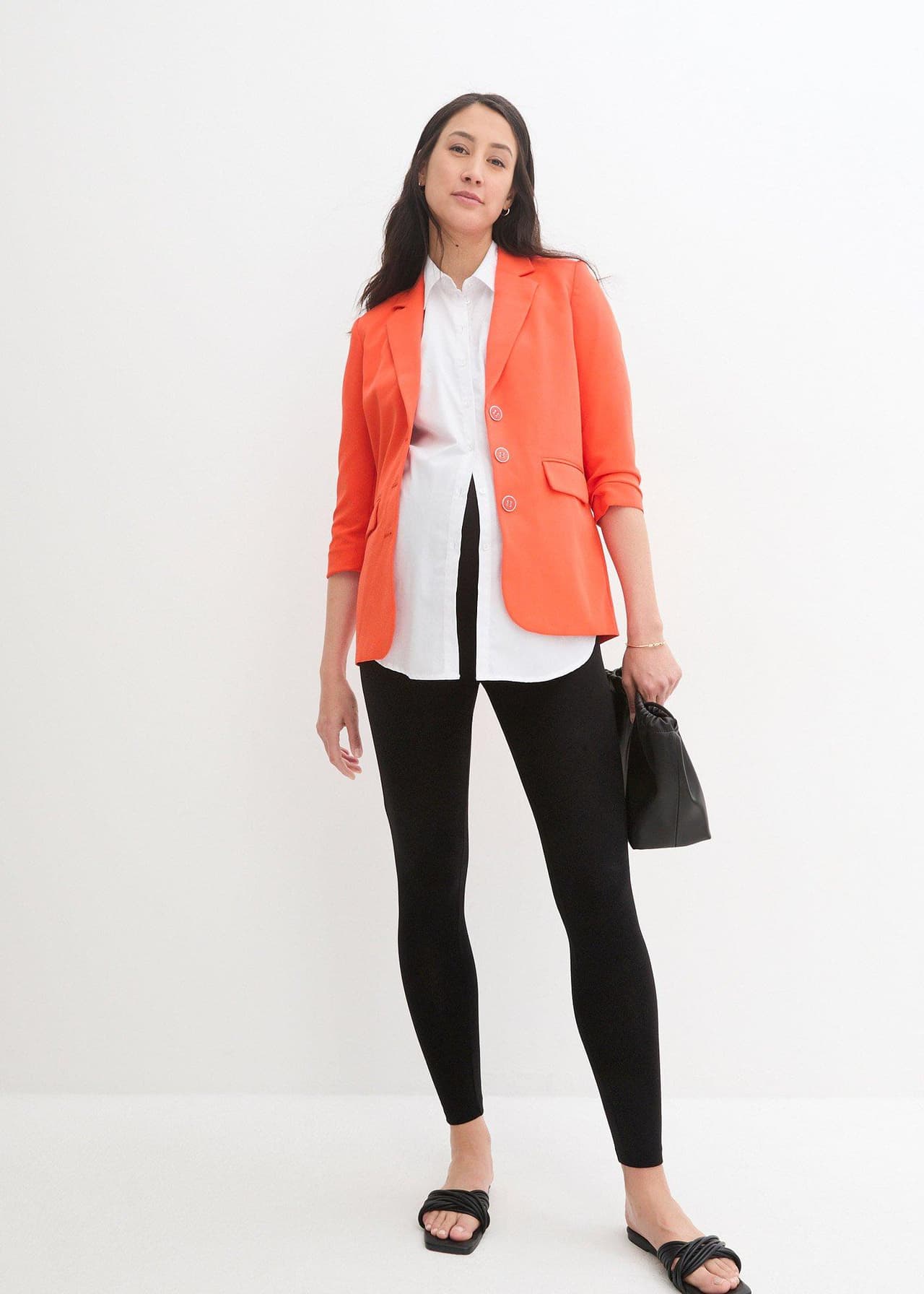 Mammaleggings av ekologisk bomull (2-pack)