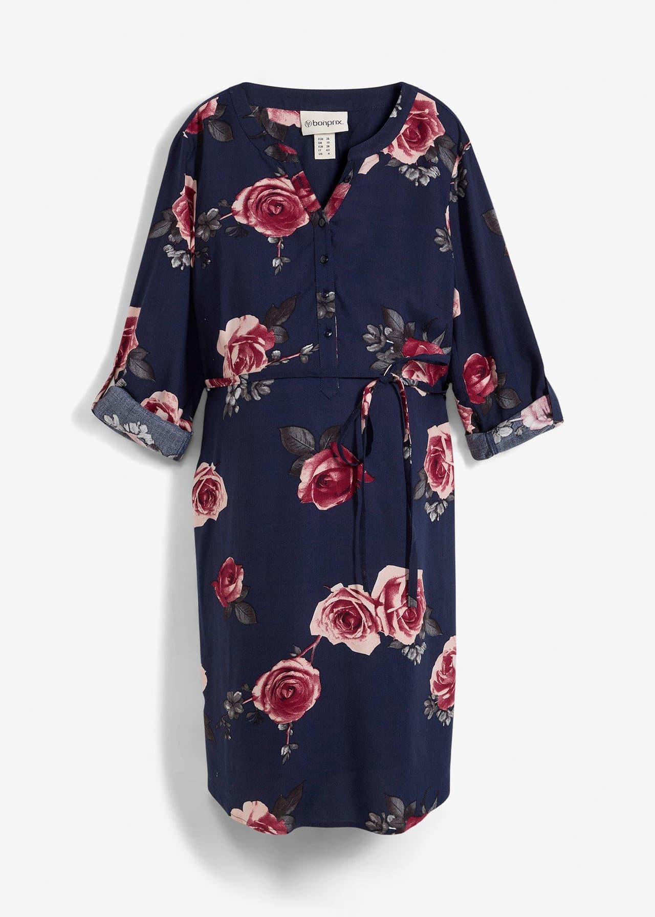 Lång mamma-/amningsblus från bonprix - bild 3