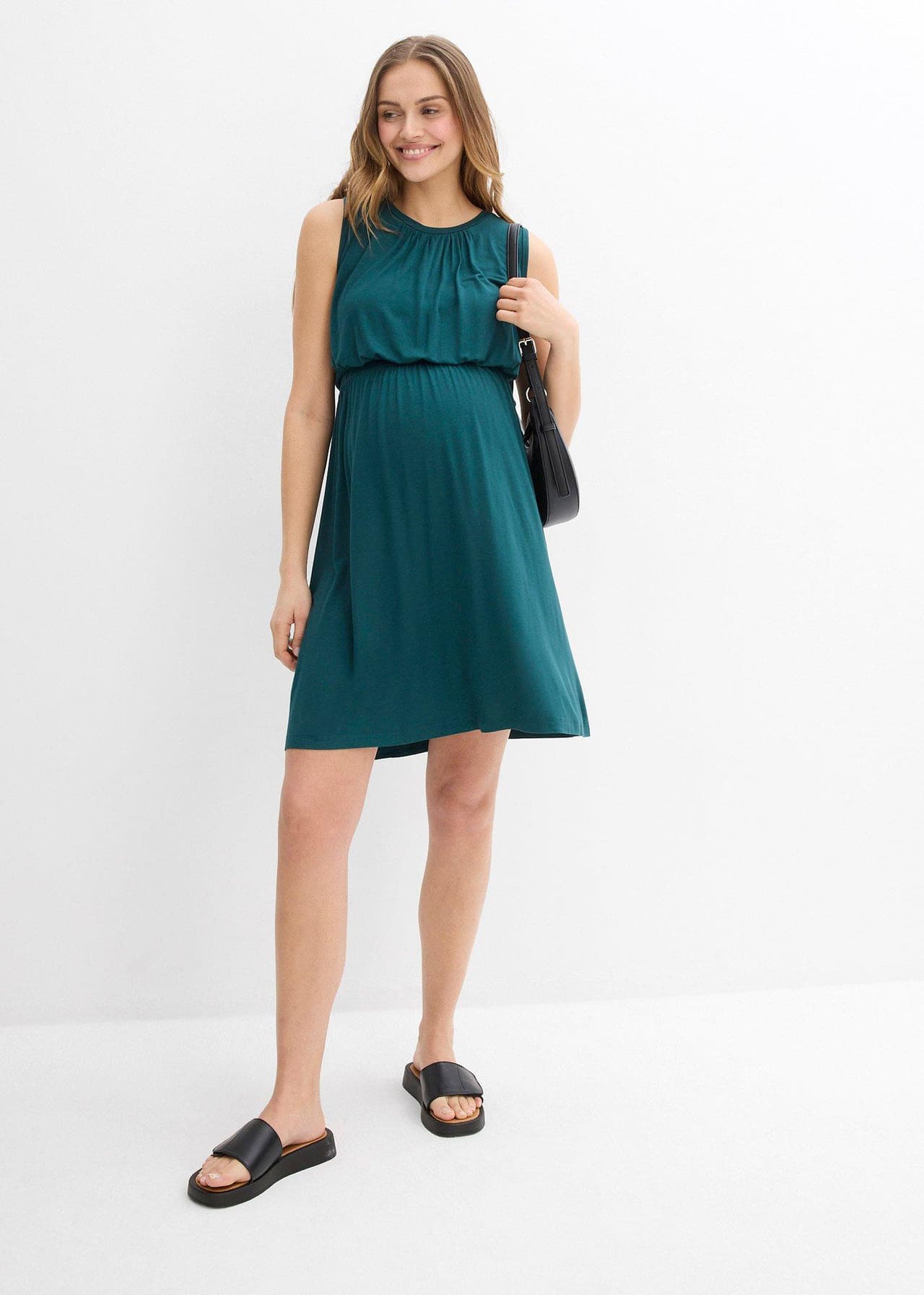 Mamma-/amningsklänning i viskos