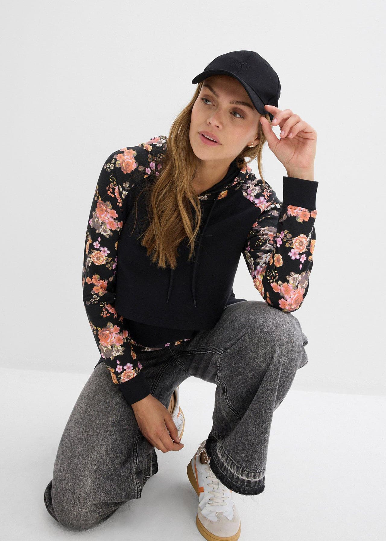 Mjuk mamma-/amningssweatshirt