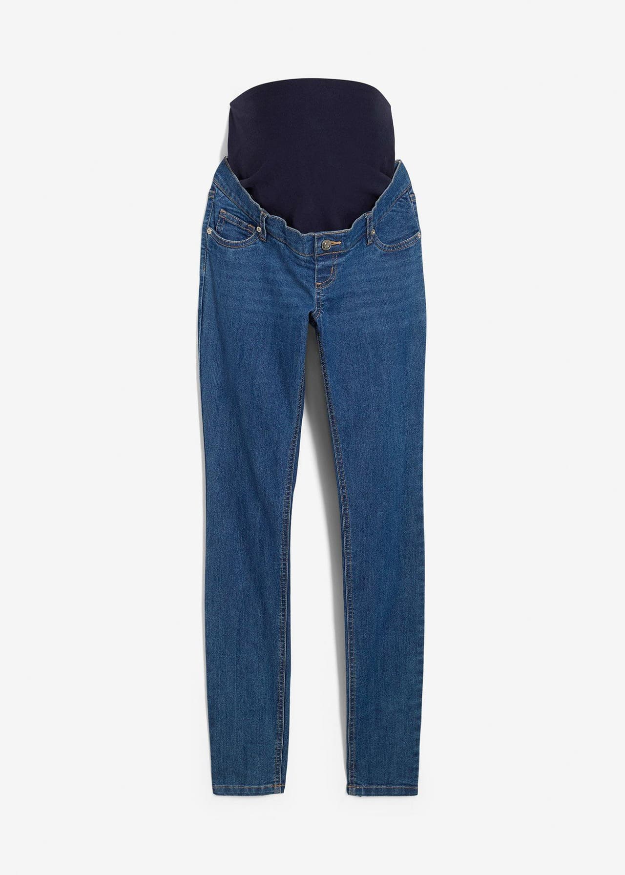 Skinny mammajeans med ekologisk bomull från bonprix - bild 3