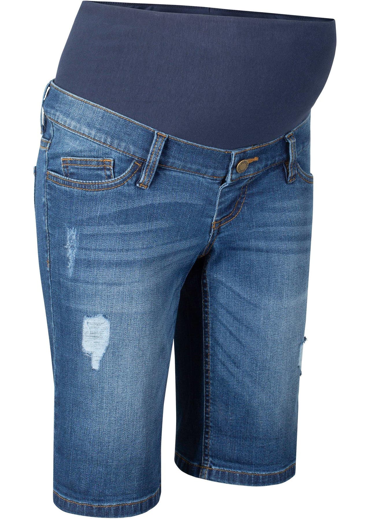 Mammamode: jeansbermudas, Regular Fit från bonprix - bild 3