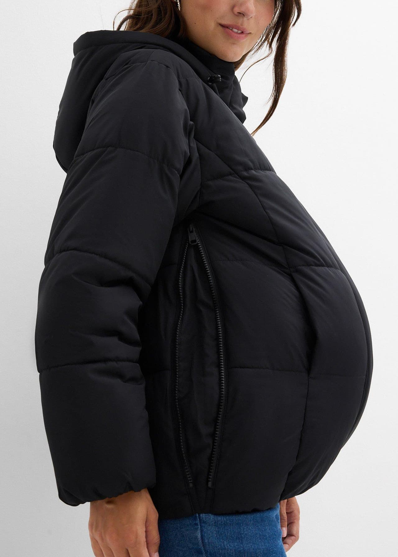 Vadderad mammajacka med babyficka från bonprix - bild 2