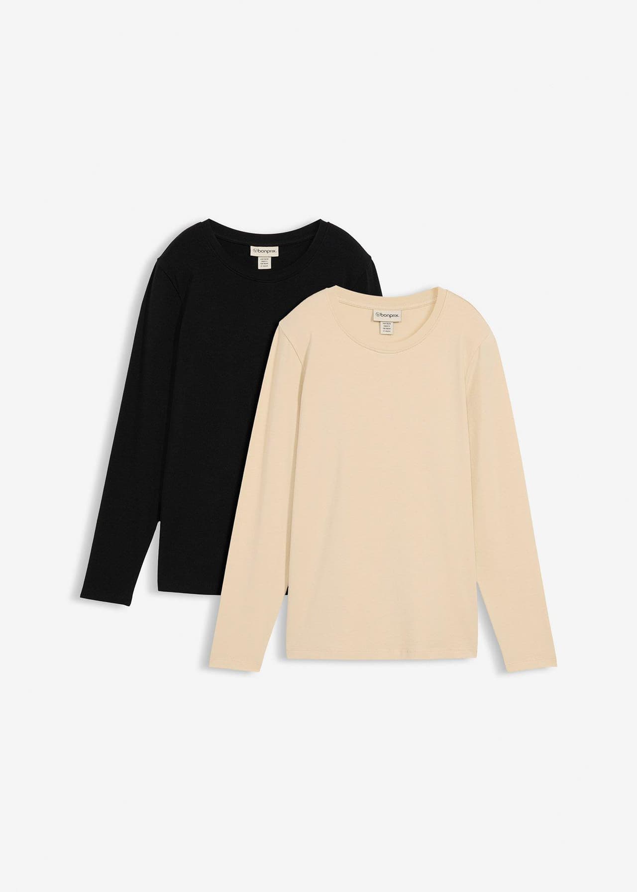 Mamma-/amningstopp med bomull (2-pack) från bonprix - bild 3