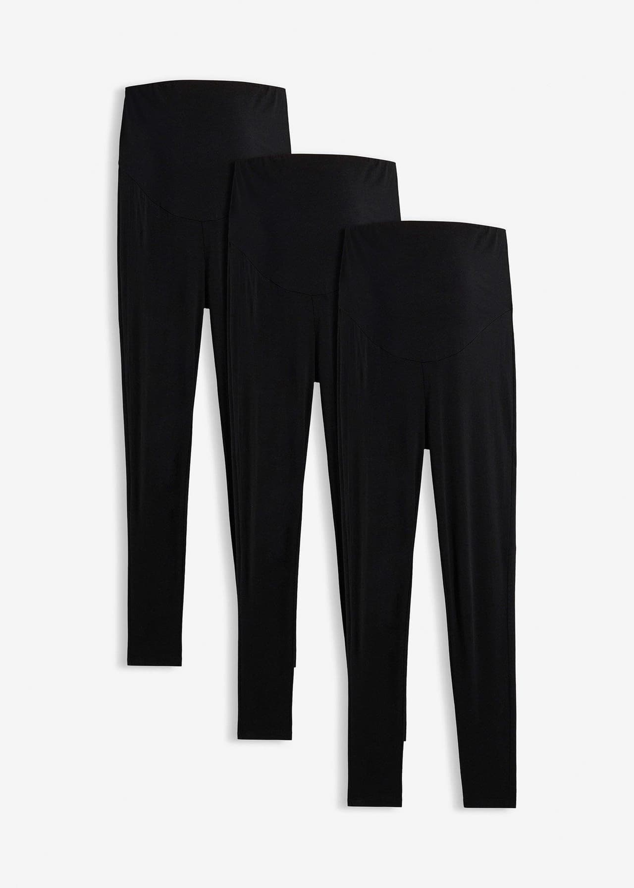 Mammaleggings av ekologisk bomull (3-pack) från bonprix - bild 3
