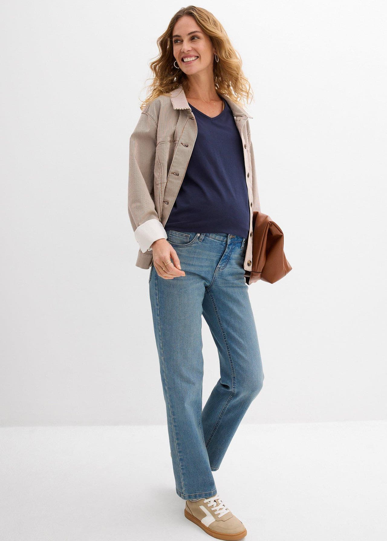 Mammajeans för graviditeten och efteråt, ankellånga