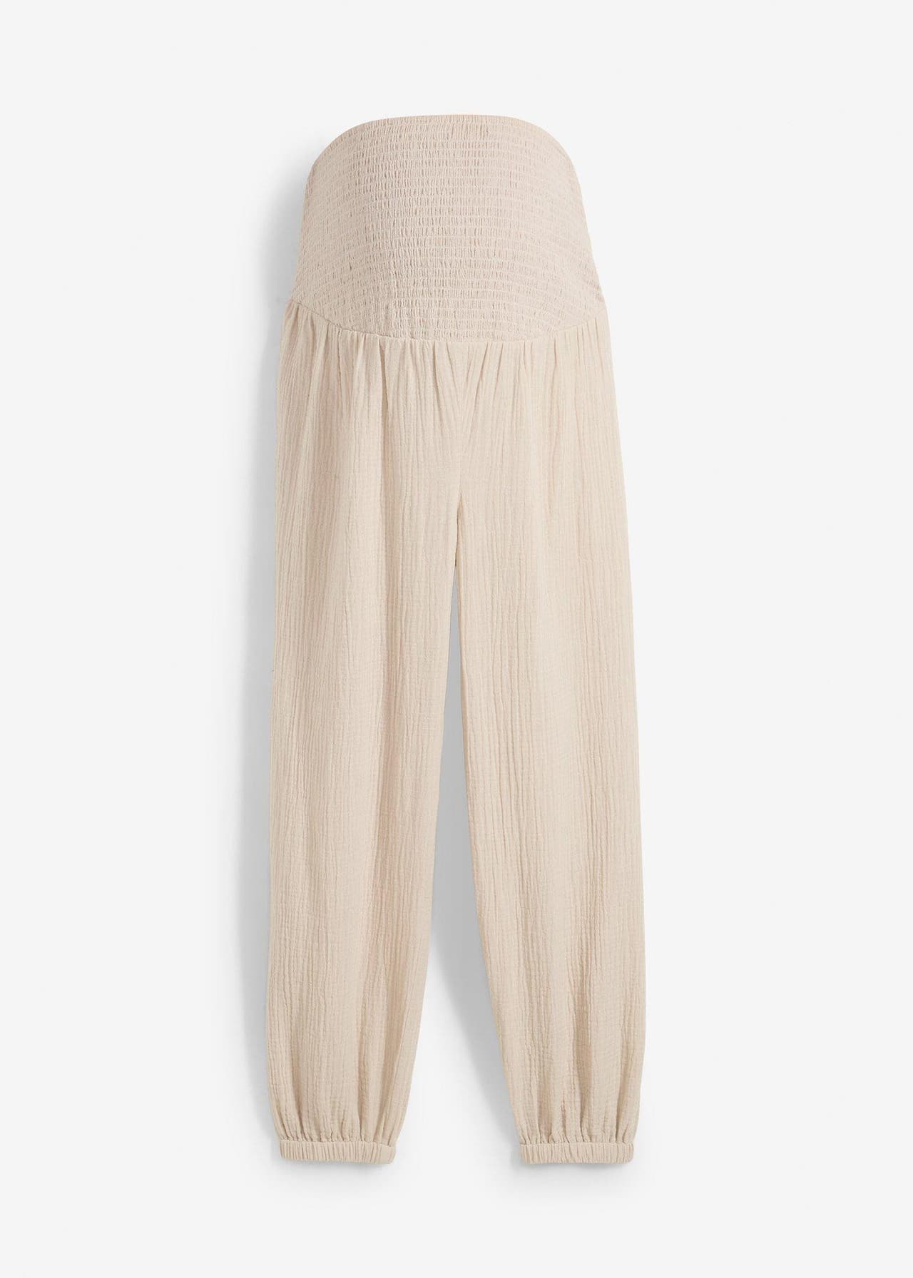 Mammabyxa i bomullsmuslin från bonprix - bild 3