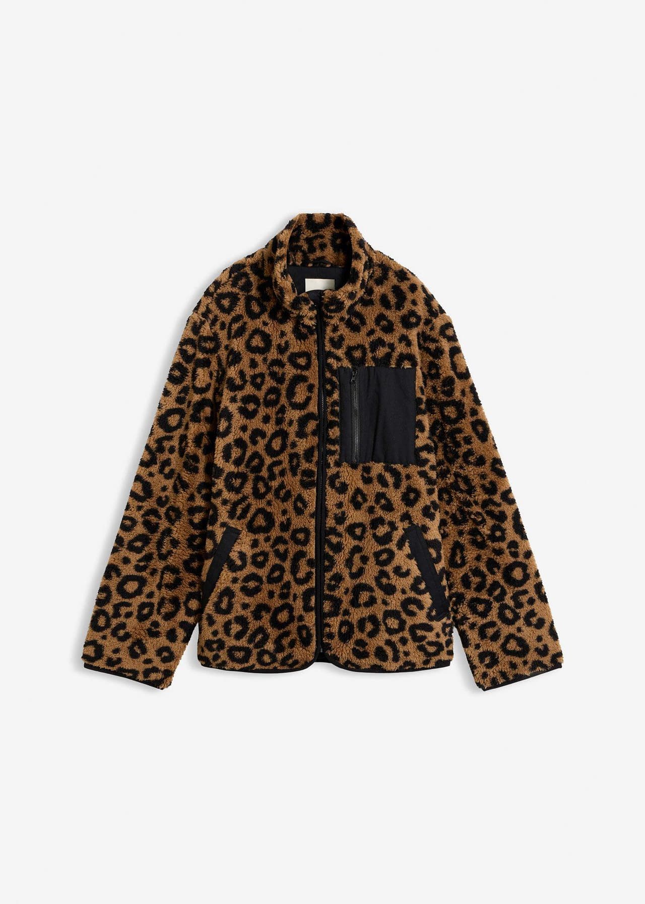 Mammajacka med babyficka i teddyfleece från bonprix - bild 3