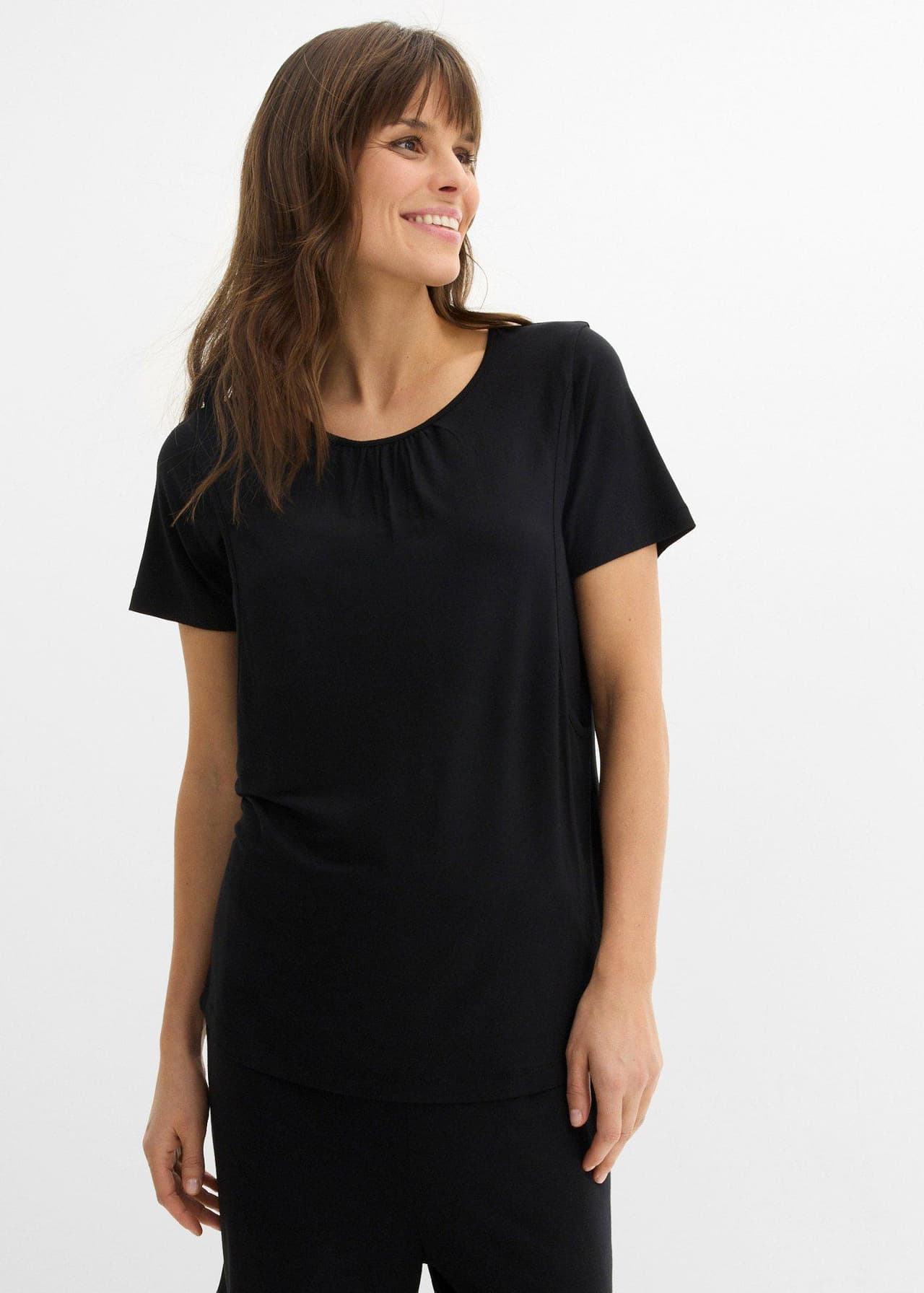 Mammaset med amningstopp, shorts och leggings (3 delar) från bonprix - bild 2