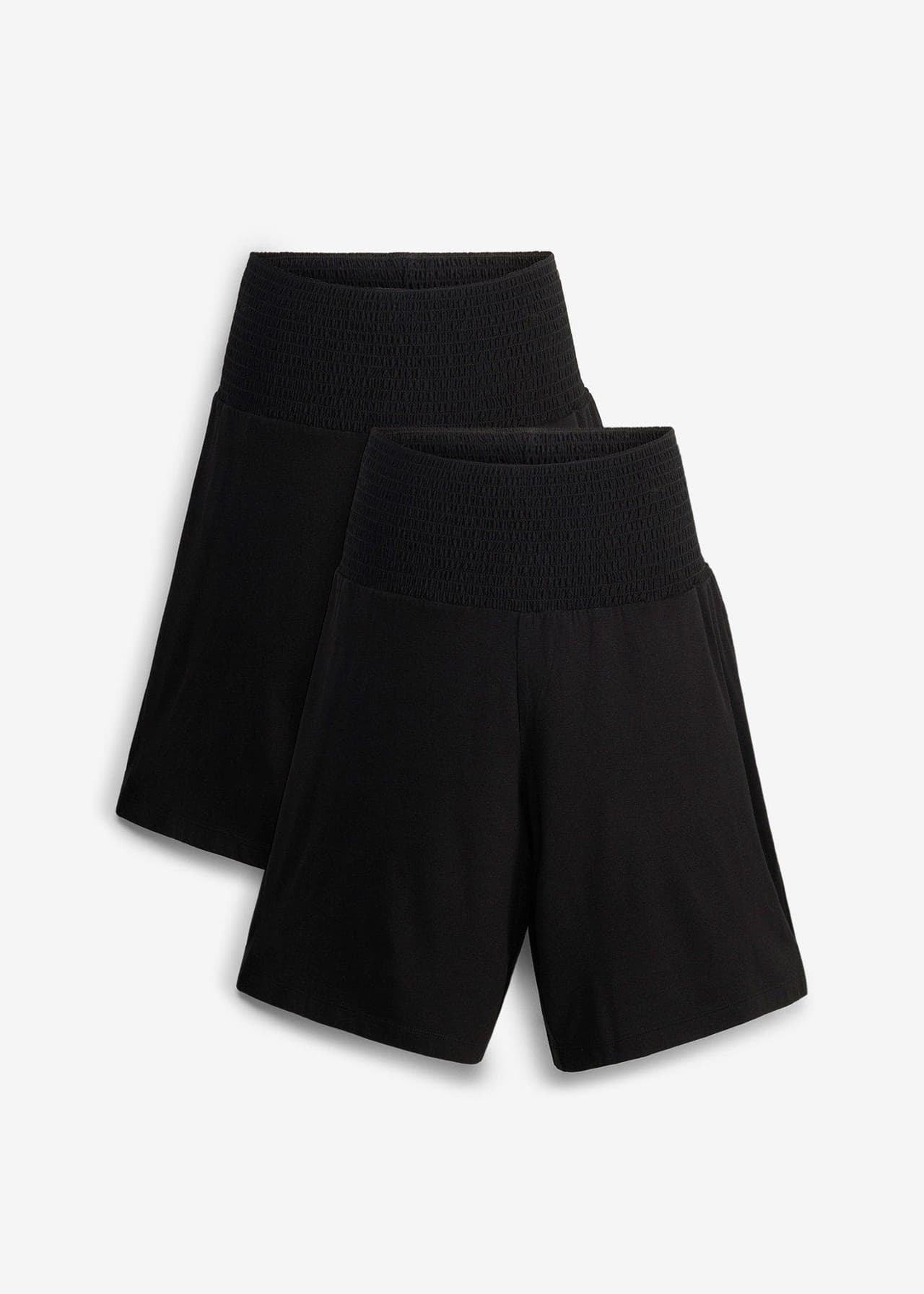 Mammashorts i tunn jersey (2-pack) från bonprix - bild 3