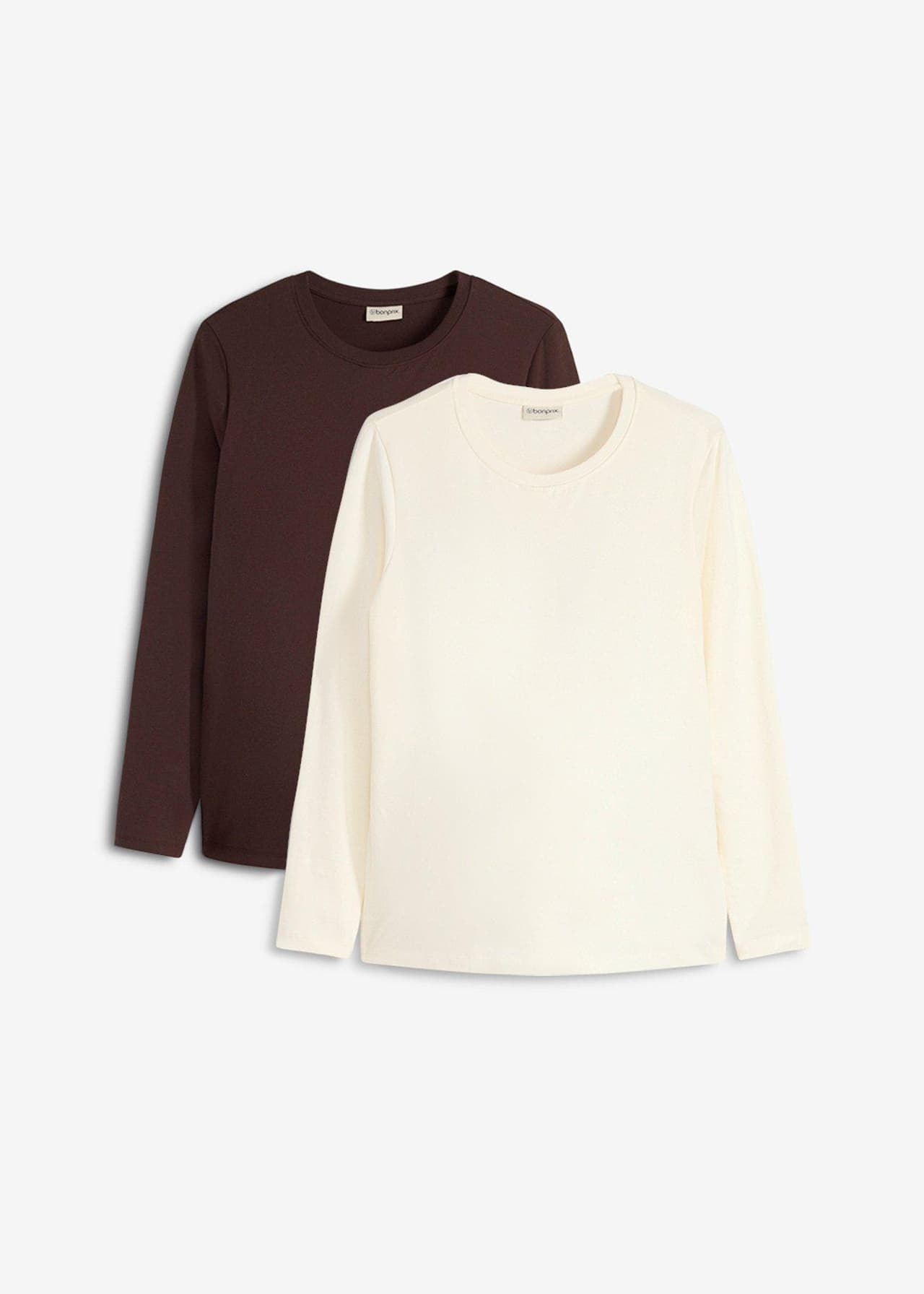 Mamma-/amningstopp med bomull (2-pack) från bonprix - bild 3