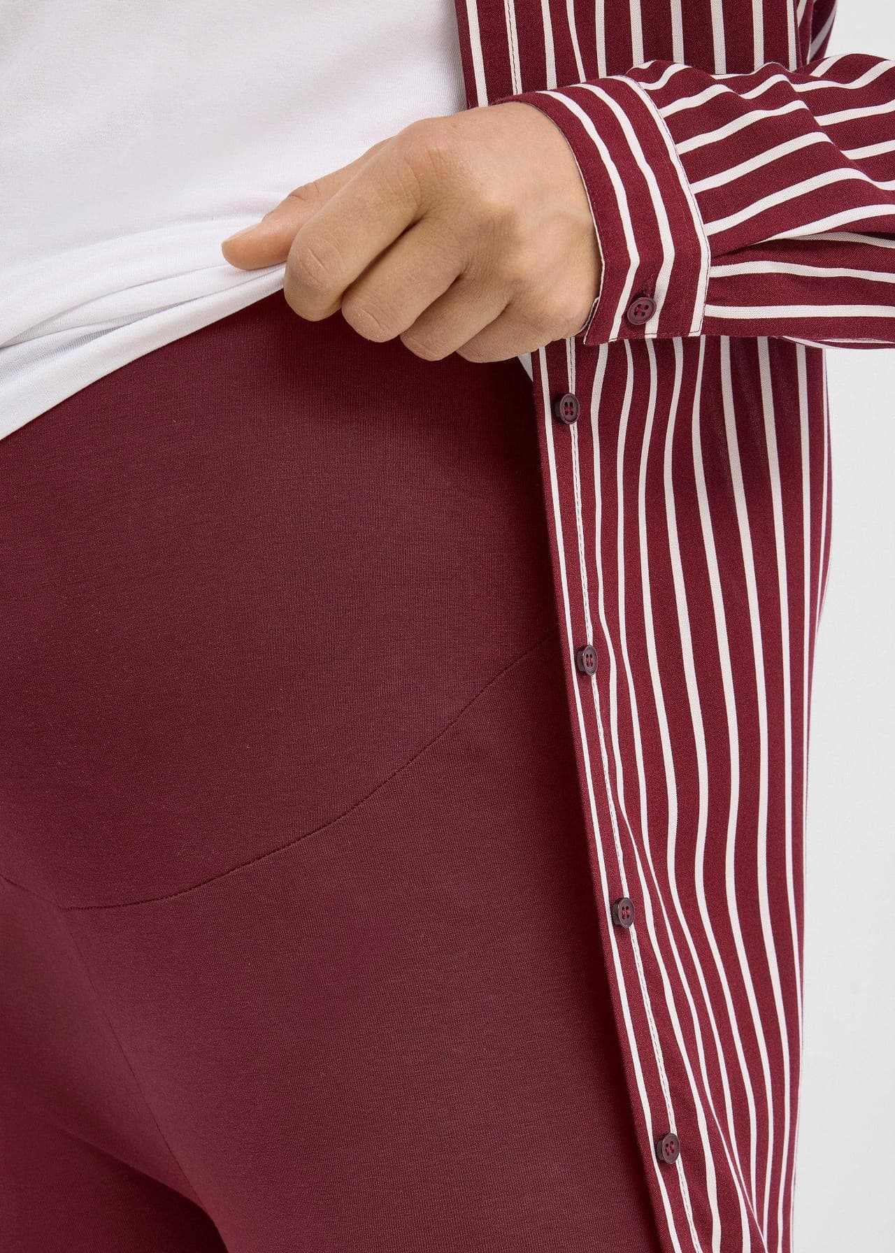 Mammaleggings med ekologisk bomull (2-pack) från bonprix - bild 2