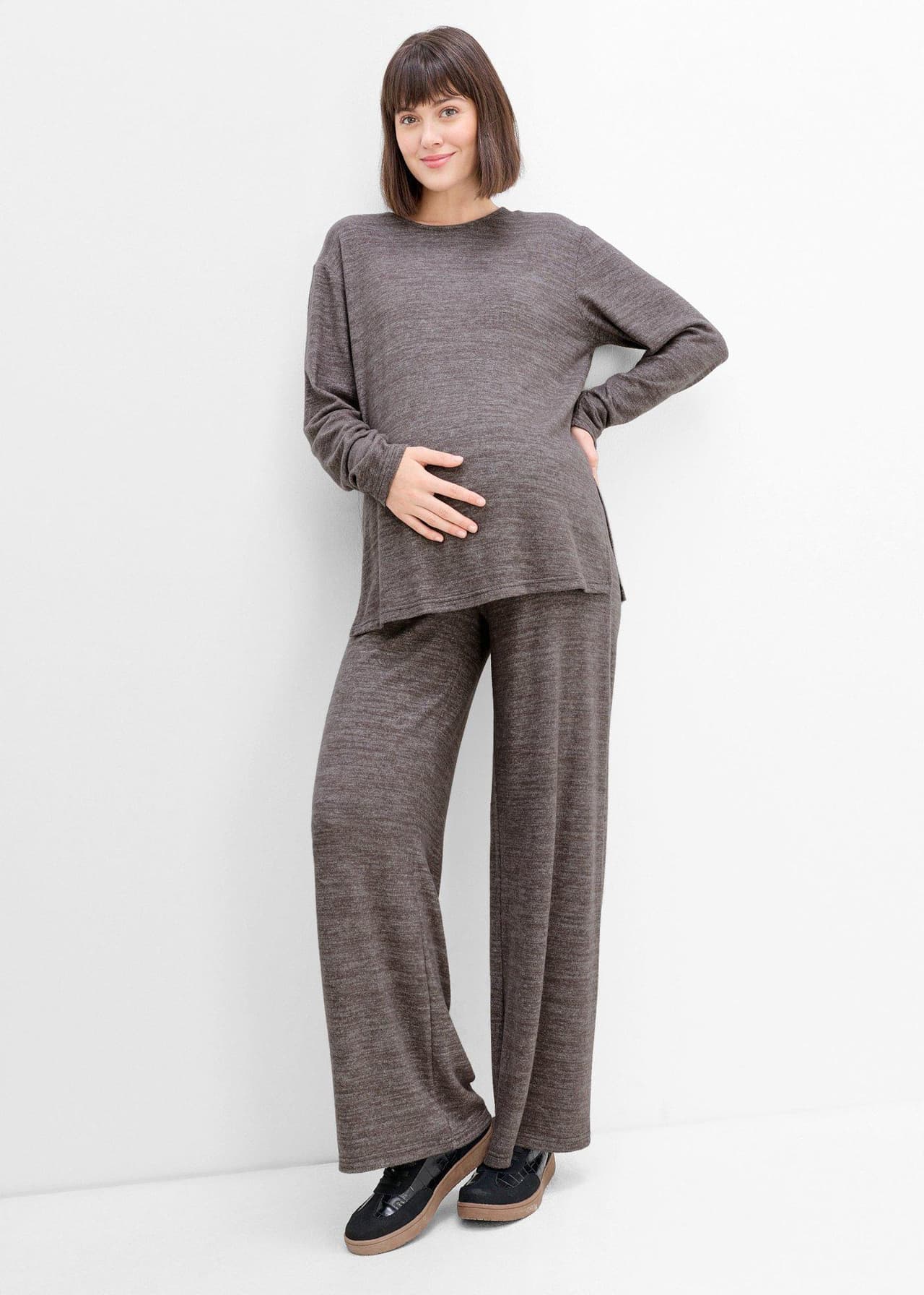 Mamma-/amningsset med topp och byxa (2 delar) från bonprix