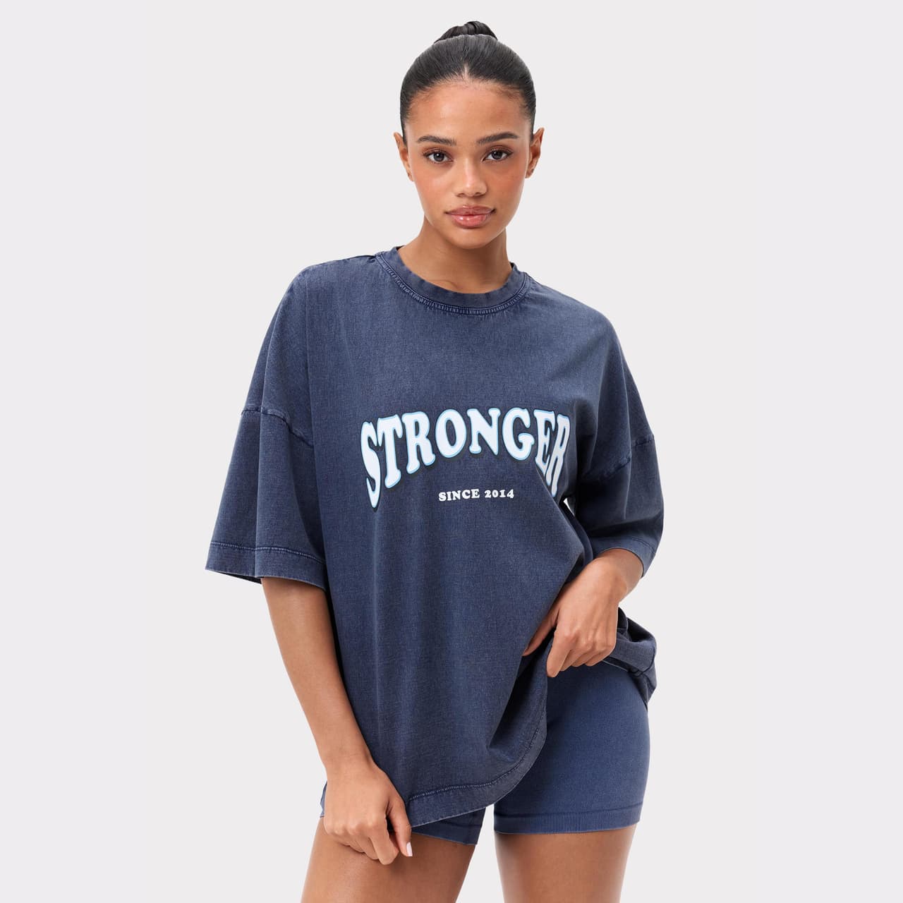 Oversized Crew T-shirt från STRONGER